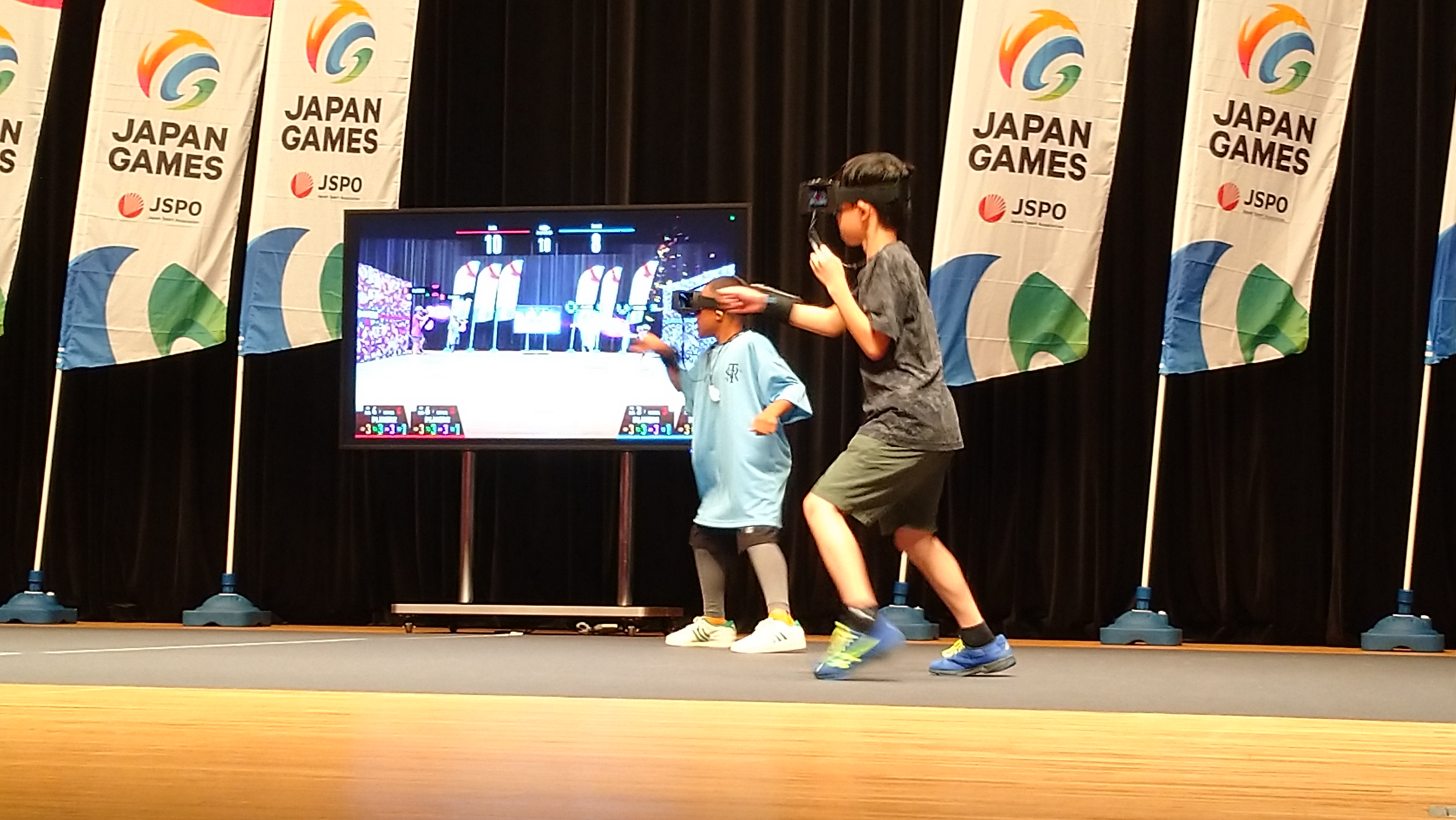 バーチャルスポーツ体験